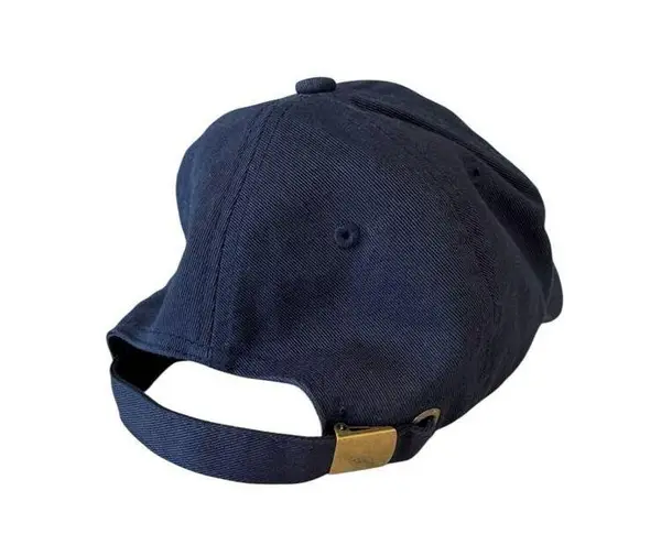 Disney Parks Mickey Mouse Red Embroidered Navy Baseball Hat Adjustable Cap Adult Blue