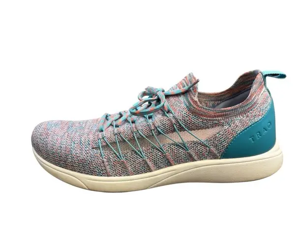 Alegria Women's Sneaker Aqua Blue Traq Synq Knit Multi Shoe Size 9 EU 40
