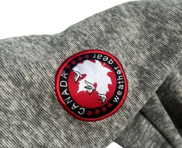 Canada Weather Gear Supreme Soft Mock Neck Sweatshirt Gray Size L