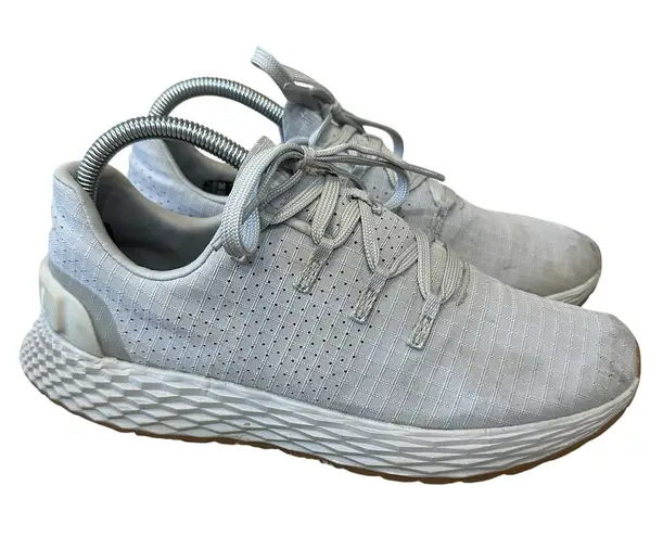 Nobull Gray Gum Ripstop Runners Sneakers Shoes Womens Size 8.5 Trainers