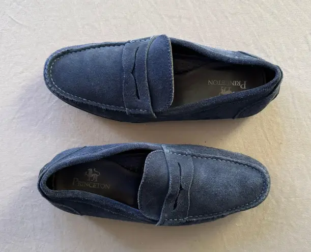 princeton Dallas Suede Penny Loafers