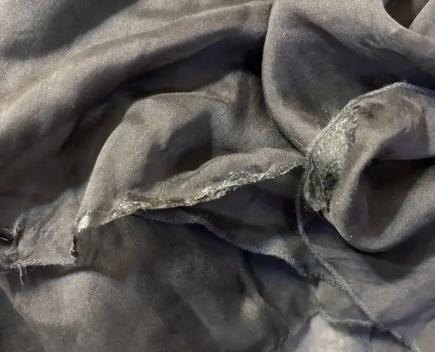 ABS Allen Schwartz Gray Evening Gown Size 6 Mardi Gras Balls Dance Prom Formal