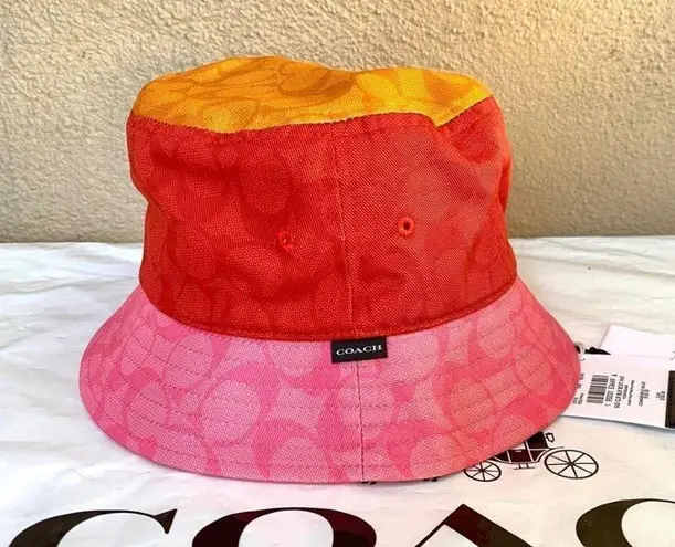 Coach NWT  Colorblock Signature Bucket Hat c9123 - Image 3