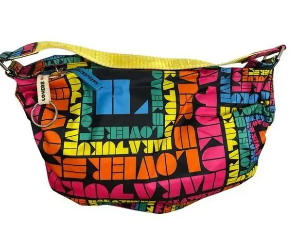 Harajuku Lovers Purse Multicolor Shoulder Bag Candy Squaresville Y2K Colorful