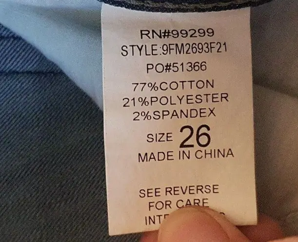 Divine Rights Of Denim Womens Jeans Sz 26 Low Rise Flare Y2k Long Medium Denim