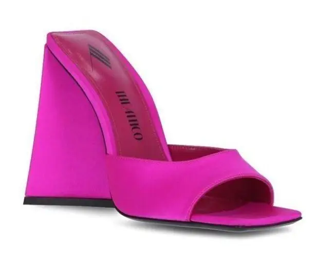 The Attico Devon Mule in Fuchsia Size undefined