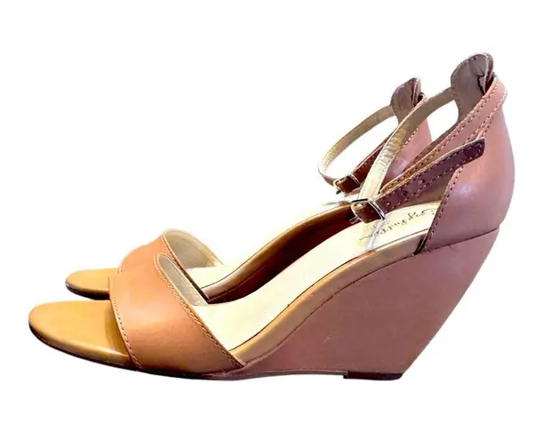 Seychelles  Brown Wedge Sandals with Strappy Design - Image 1