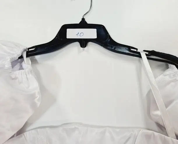 MORE TO COME Eva Strapless Dress in White Medium