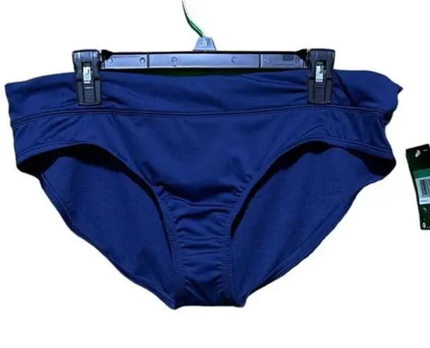 Nike NWT ‎ Women's Essential Full Coverage Bikini Bottoms Midnight Navy Size XL