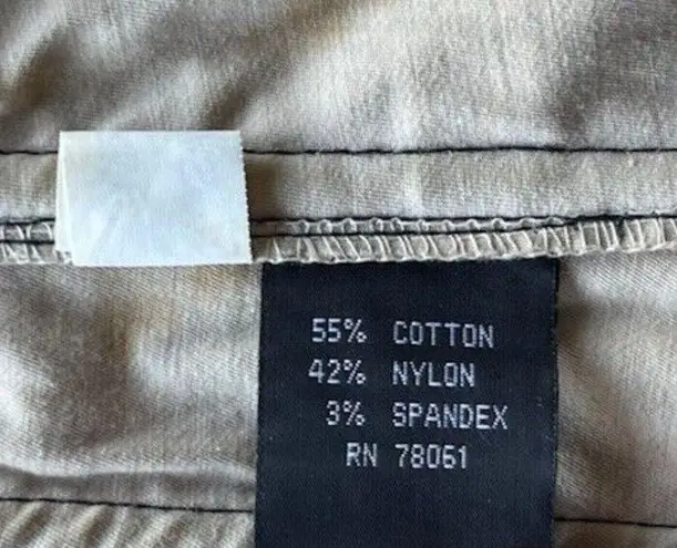 Tripp NYC Vintage Women's Corset Sz M Tank Top Black Brown Lace Up Zip Cotton