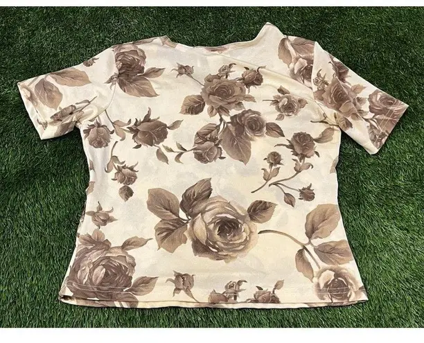 Pretty Girl Y2K Made in USA Crop Top Stretchy Polyester M 90s 2000s Clubwear Size M