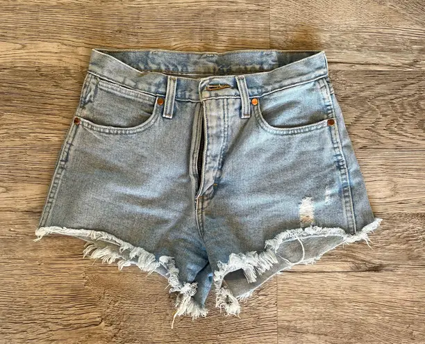 Wrangler Blue Denim Shorts 26