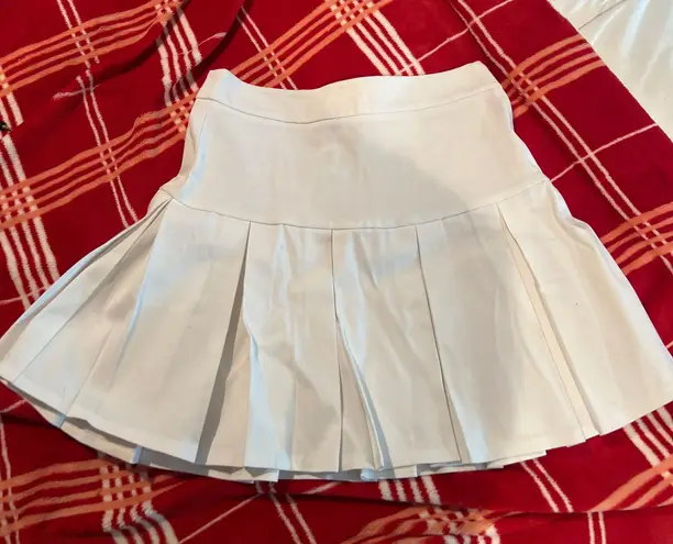 Full Tilt White tennis skirt 