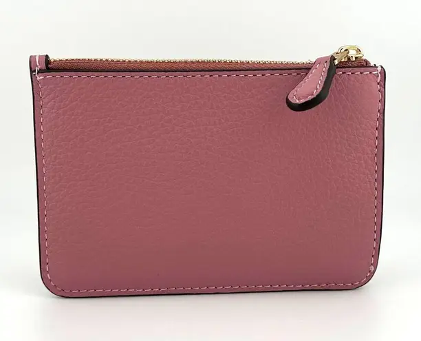 Coach  Key Pouch	True Pink Leather C7957G