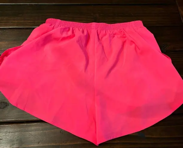 BOA Running Women's AeroPro 3" Split Shorts Hot Pink Size Small Like New