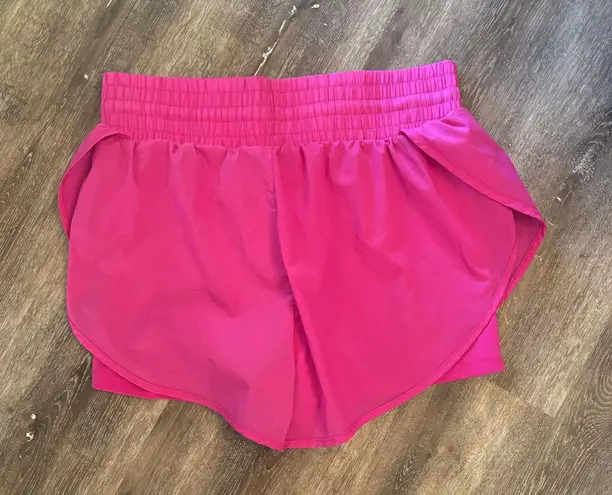 All In Motion Pink Running Shorts