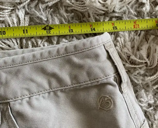 The North Face Y2K Light Grey  A5 Series Cargo Denim Shorts