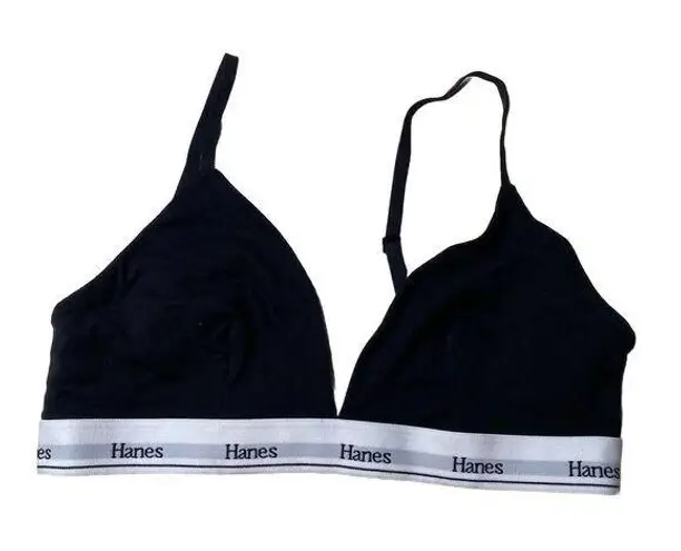 Hanes  Originals Comfywear Women's Sleep Crop Bralette Shelton Size Medium