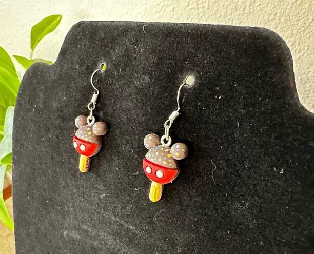 Mickey Mouse Ears Ice Cream Earrings Multiple