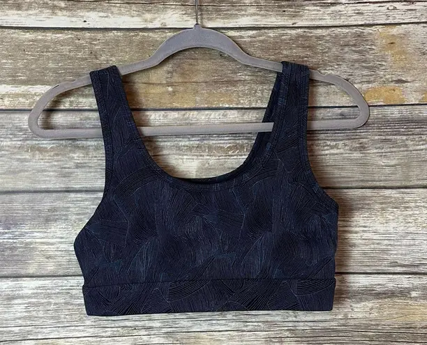 Zyia Active Navy Dream Alight Shoulder Sports Bra Size M