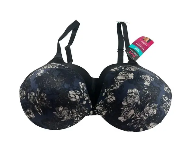 Maidenform T-Shirt Full Coverage Convertible Strap Bra 38C Cushioned Underwire