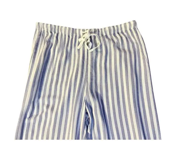 Rails Sleep Lounge Pants Womens Small Petite Blue Striped Rayon Pajama Bottoms
