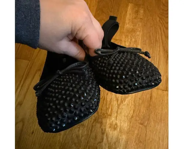 Jeffrey Campbell  Women’s 6.5 Prima Embellished Mary Jane Ballet Flat Gems Party thumbnail 3