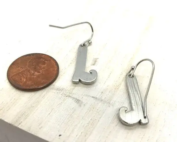 Halloween Witch Legs Earrings Jewelry Black Green