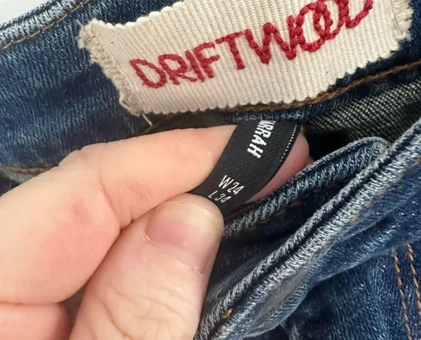 Driftwood Women’s 24 Farrah Flare Jeans Patchwork