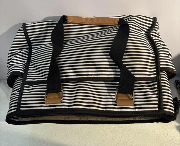 BANANA FISH Tote Travel bag 5 outer pockets 4 inner Pouches LG Shoulder Straps