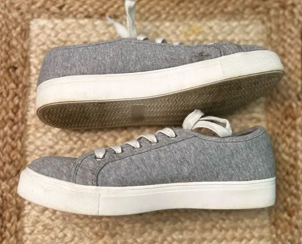 Loft Women’s  Grey Soft Flannel Grey Sneakers Size 8