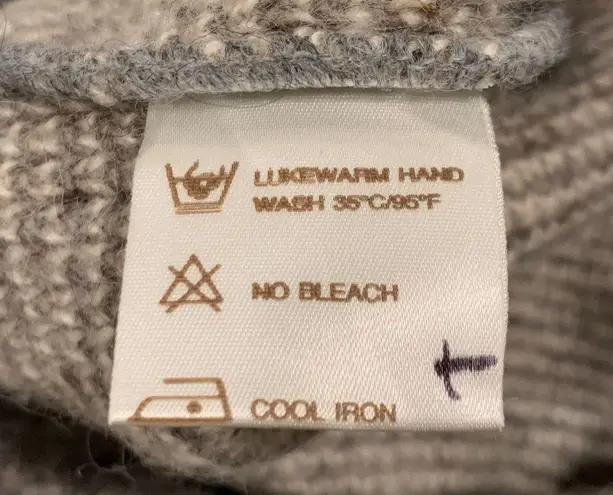 Urban Renewal Gray Reworked Vintage Sweater Size Large