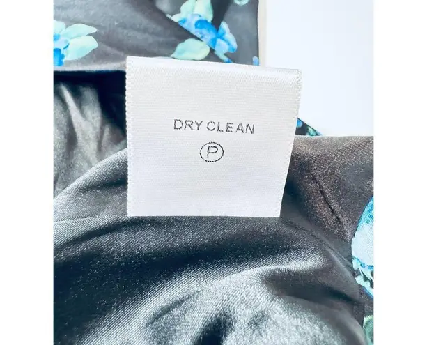 Majorelle Stellina Dress Floral Choker Neckline Backless Long Gown with Slit