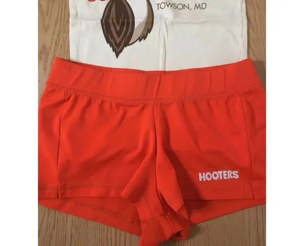 Hooters B75 Girl Worn Rare Uniform Tank & Shorts From Towson Maryland Size Xs - Image 2