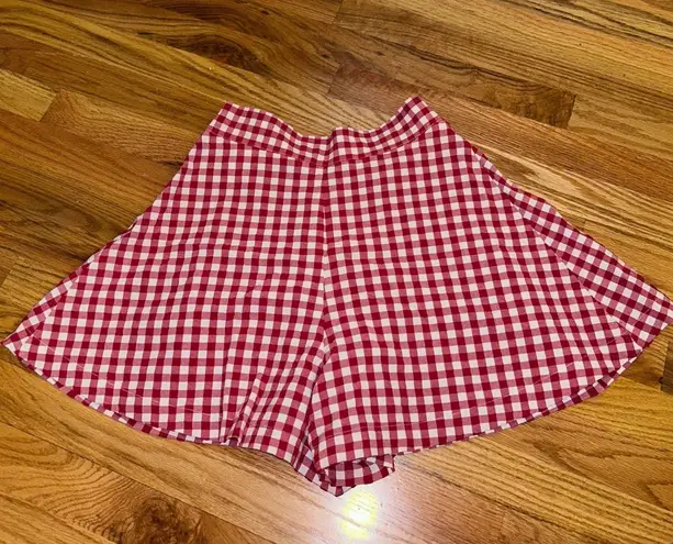 ZARA gingham shorts