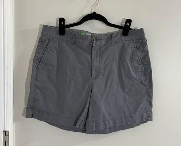 Old Navy  Gray Everyday Highrise Shorts Classic Size 10 with 5” Inseam - Image 1
