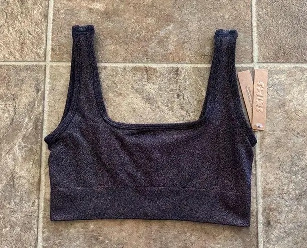 SKIMS Soft Smoothing Seamless Lurex Bralette Eclipse
Size XS