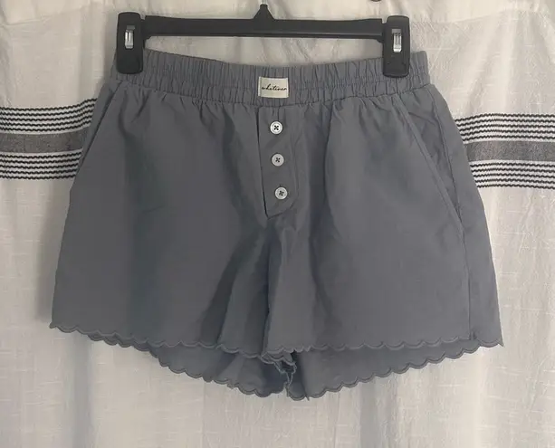 Wild Fable  Light Blue Elastic Boxer Shorts - Image 1