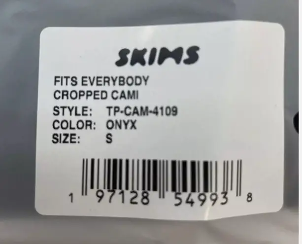 SKIMS NWT small fits everybody cropped tank