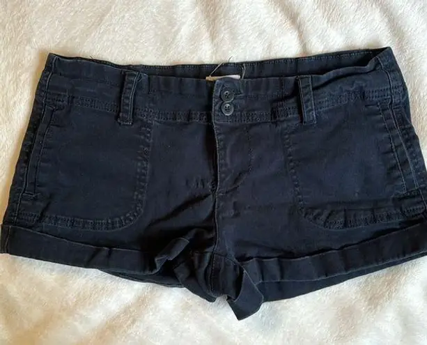 Nordstrom Navy Blue Cuffed Shorts