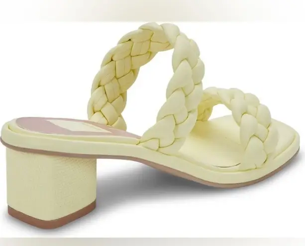 NEW Dolce Vita Ronin Sandals Pastel Yellow Braided Straps
Square Toe sz 12