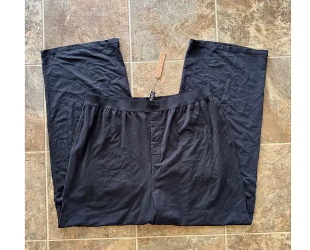 SKIMS Boyfriend Loose Pant Onyx Size XL