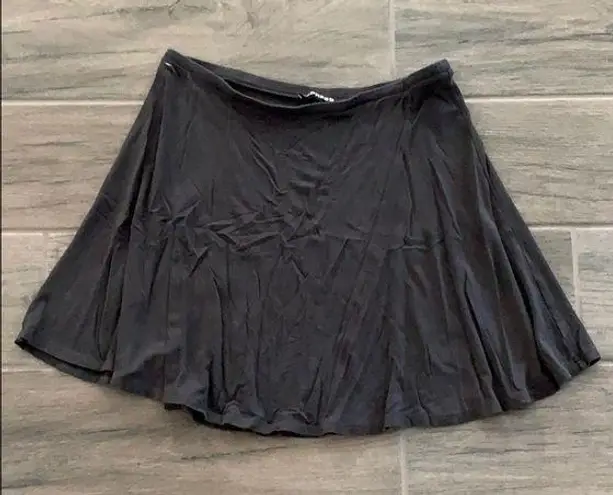 EXPRESS  dark gray skater skirt