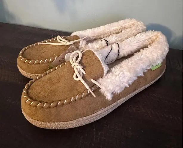 Western Chief Chestnut Elaine Moccasins Easy Slip Slipper Women's 9 NWT