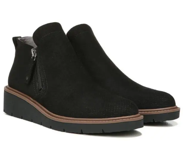 Dr. Scholls Dr. Scholl’s Lanyn wedge sneaker booties black size 8.5