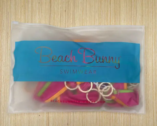 Beach Bunny Lexi Bralette top and Tango bottom desert sky bikini set S small NWT