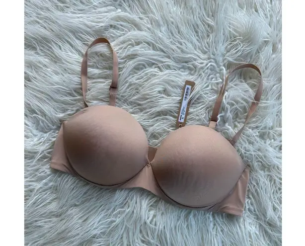 SKIMS Ultimate Strapless Pushup Bra Clay Size 38C