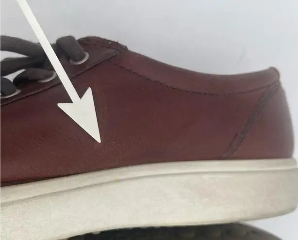 Ecco Shoes Size 42 (US 11-11.5) Soft 7 Leather Laceup Sneaker Comfort Travel