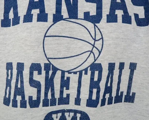 Russell Athletic Vintage 90s Kansas Jayhawks Basketball Sweatshirt
