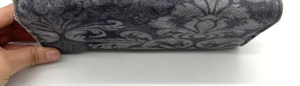 Dakine  Long Wallet Rectangular Gray Filigree Feminine Surf Beachy Retro Classic